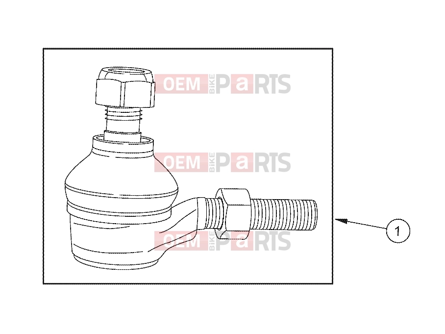 Polaris 2007 LEV GEM - E2/E4/E6/ES/EL/ELXD STEERING | STEERING, TIE ROD - e2/e4/e6/eS/eL/eLXD (49GEMSTEER11TIEROD)
