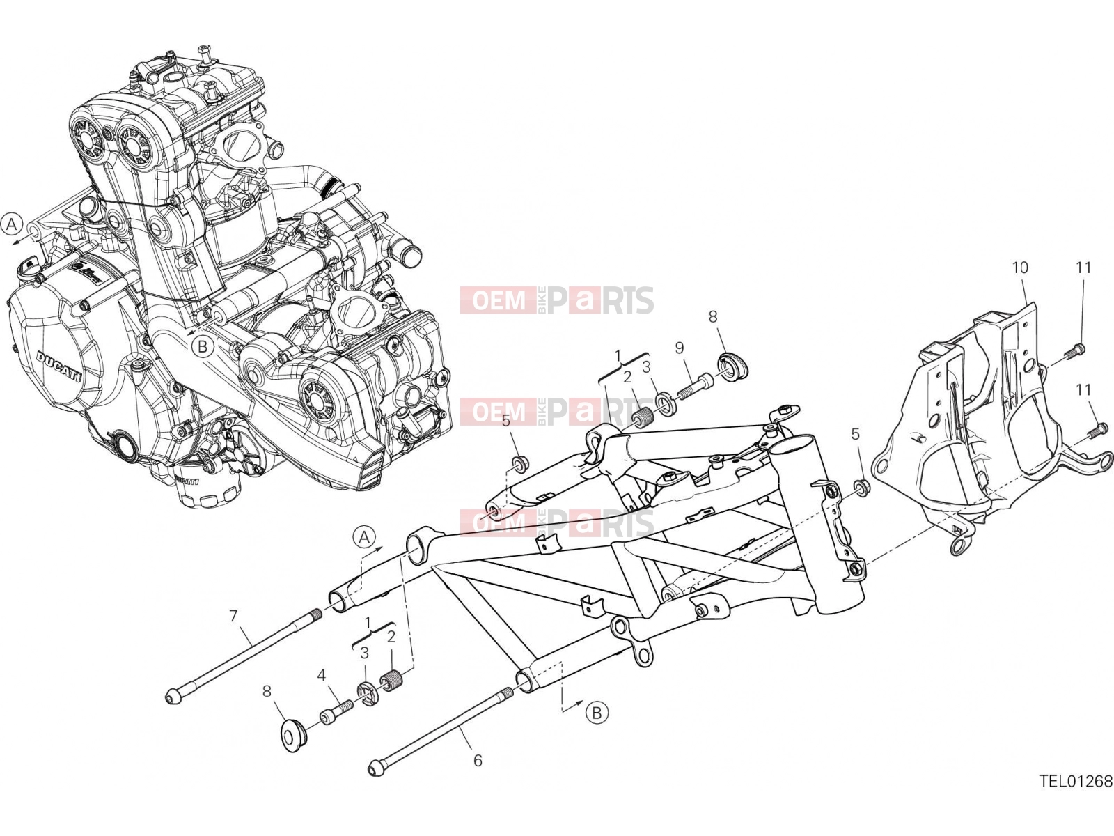 DUCATI 2019 Multistrada 950  FRAME [MOD:MS950]