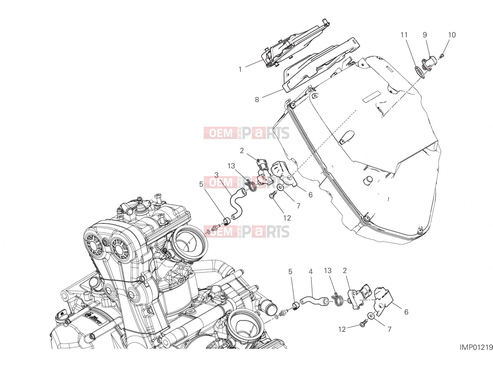DUCATI 2020 Multistrada 950  ENGINE CONTROL UNIT [MOD:MS950]