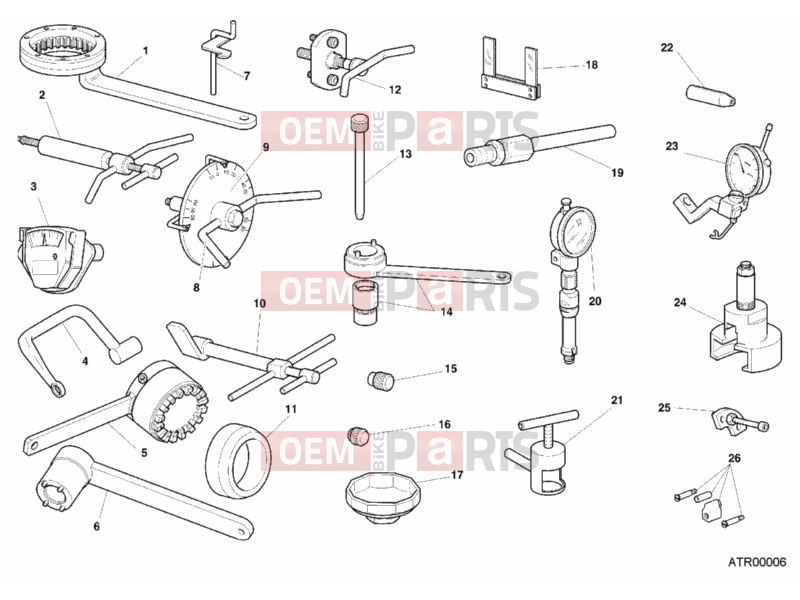 DUCATI 2004 Monster 400 WORKSHOP SERVICE TOOLS, ENGINE » UNCLASSIFIED