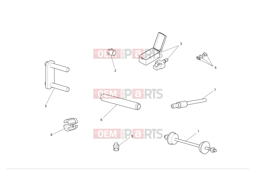 DUCATI 2006 Multistrada 620 Workshop service tools 1