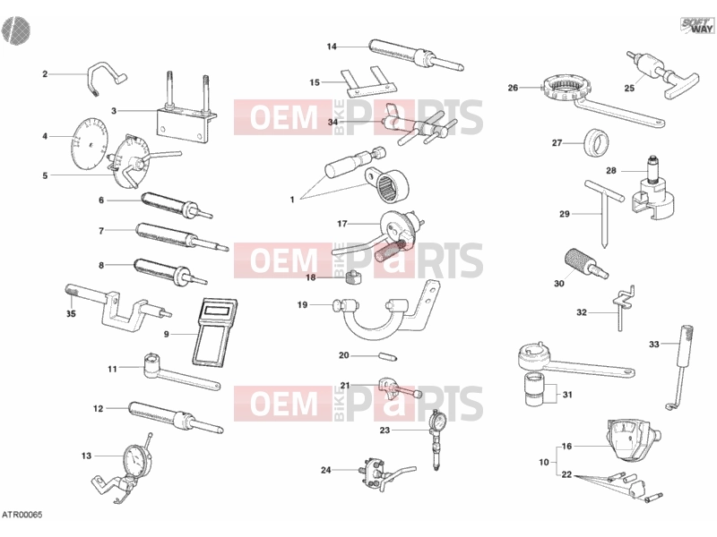 DUCATI 2003 Multistrada 1000 WORKSHOP SERVICE TOOLS, ENGINE » UNCLASSIFIED