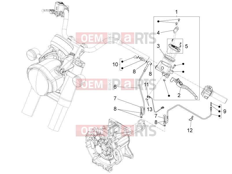 Handlebar - Controls » Clutch control - Motoguzzi Eldorado 1400 ABS 2021