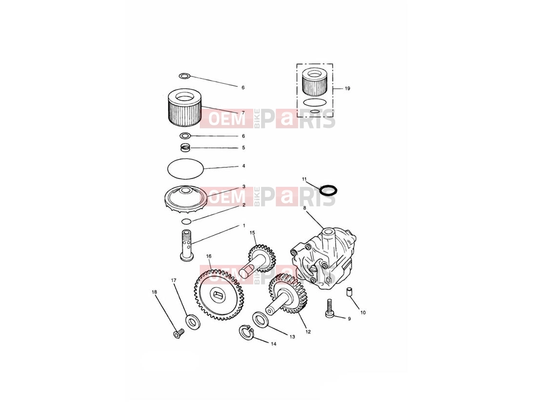Triumph 1992 TRIDENT Lubrication System