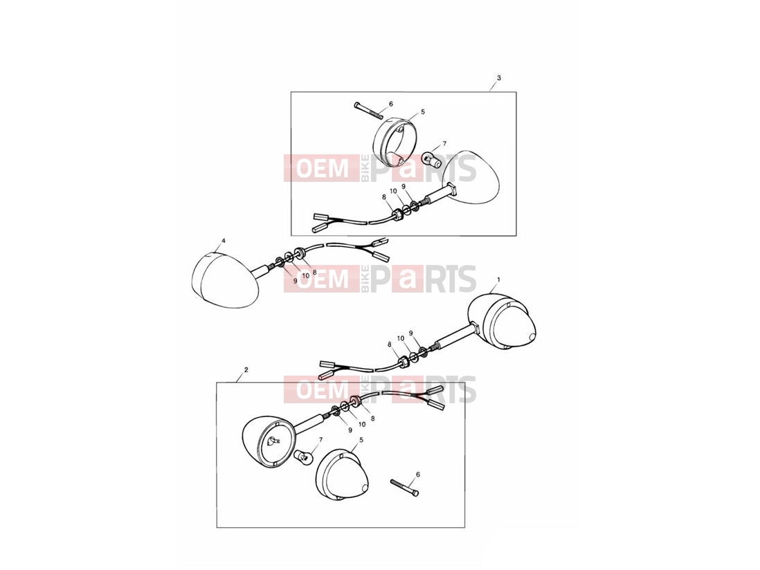 Triumph 2000 THUNDERBIRD SPORT Indicators