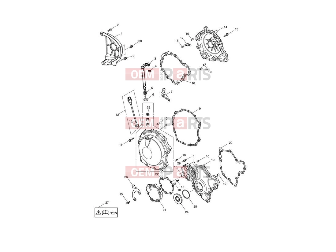 Triumph 2007 SPRINT ST 208167 > Engine Covers