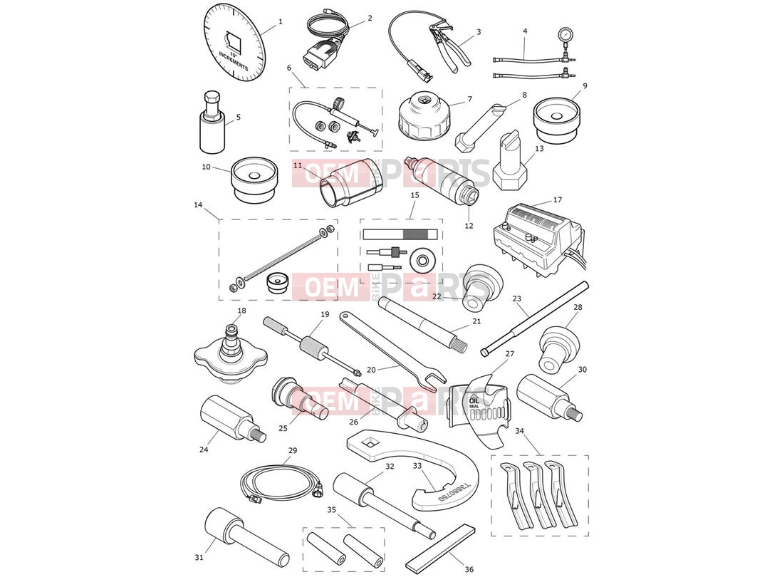 Triumph 2020 ROCKET 3 GT Service Tools