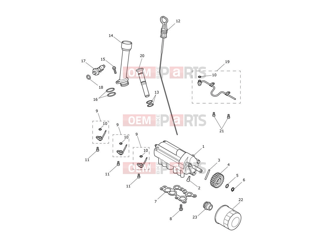 Triumph 2020 ROCKET 3 GT Lubrication System