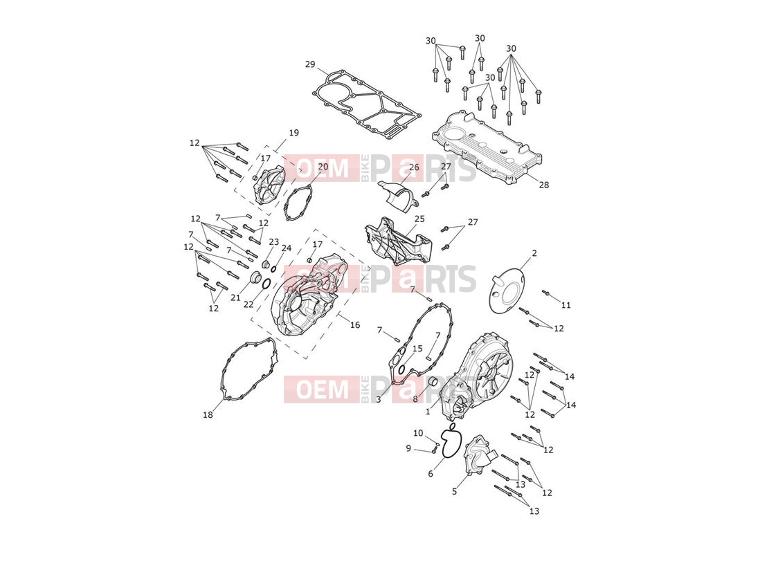 Triumph 2020 ROCKET 3 GT Engine Covers