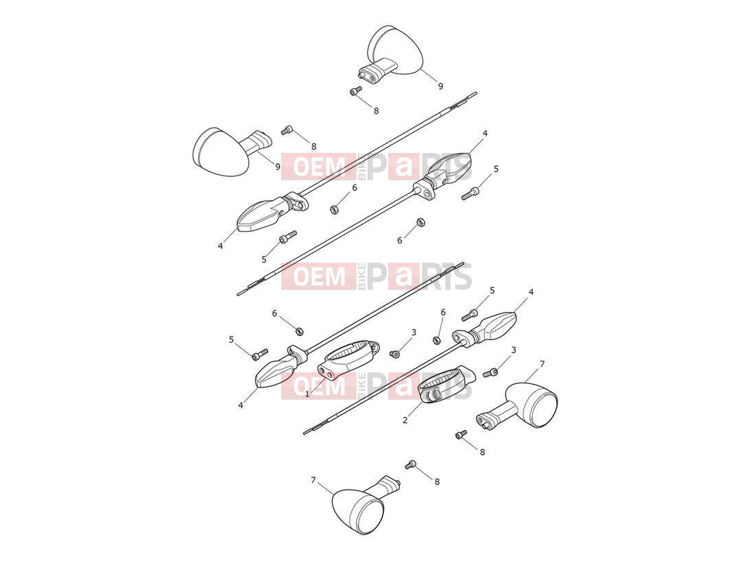 Triumph 2021 ROCKET 3 R Indicators