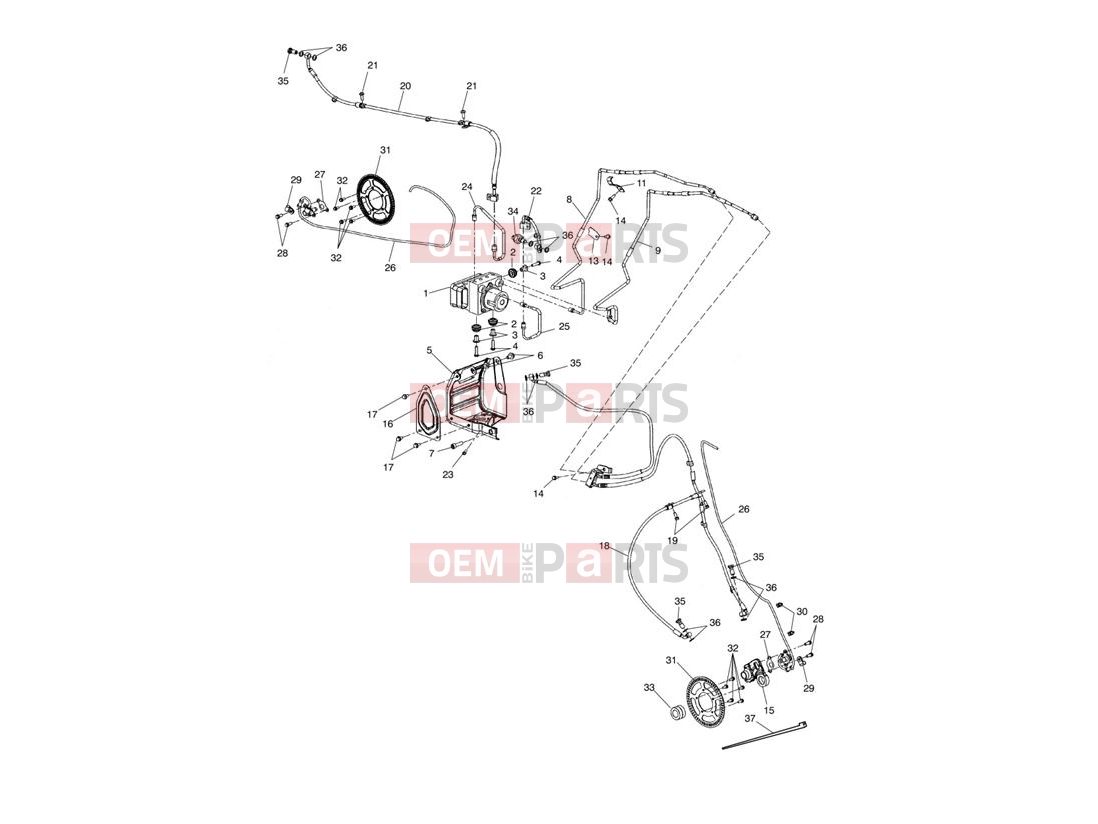 Triumph 2011 ROCKET III TOURING ABS Components