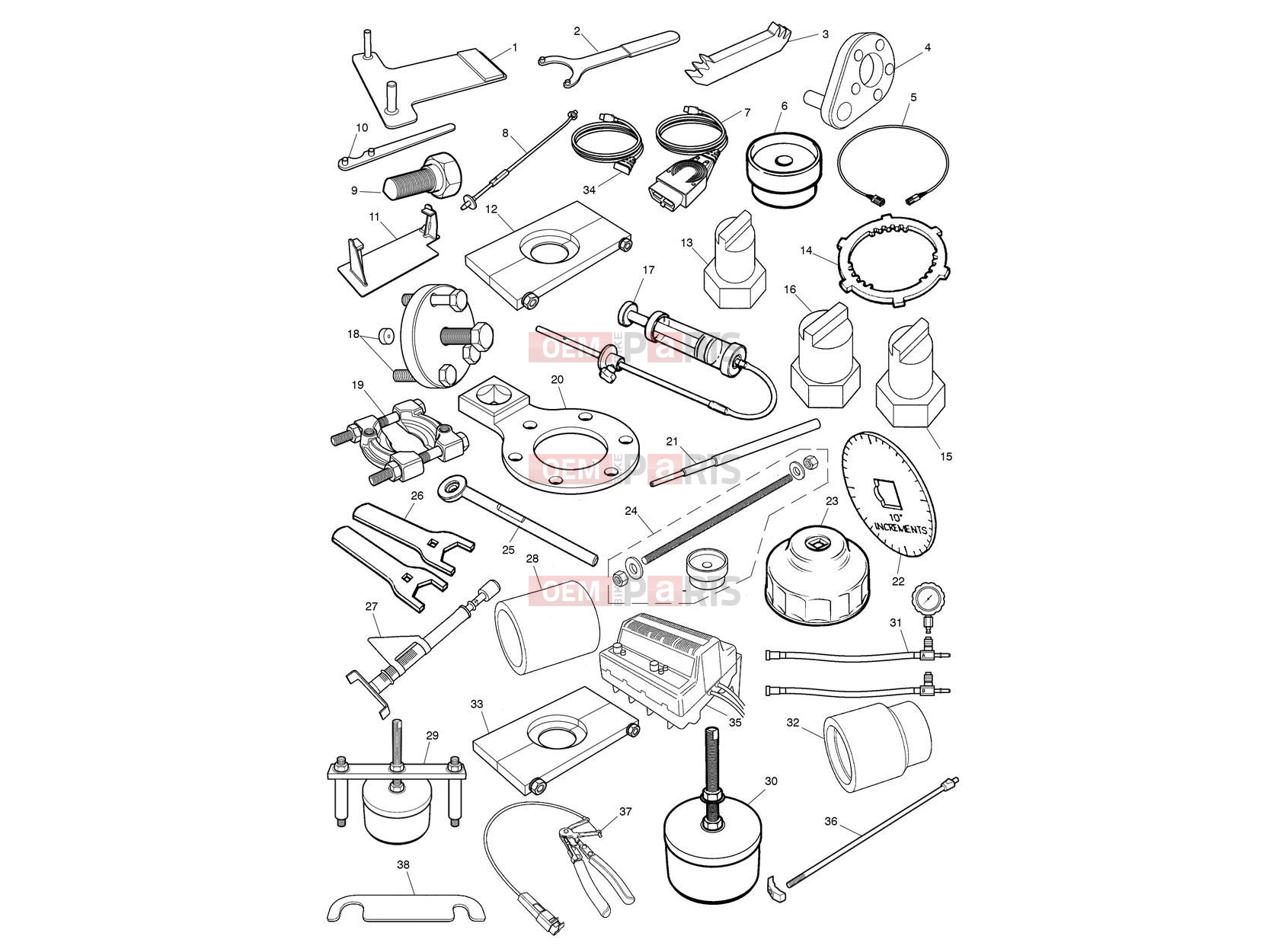 Triumph 2011 THUNDERBIRD STORM Service Tools