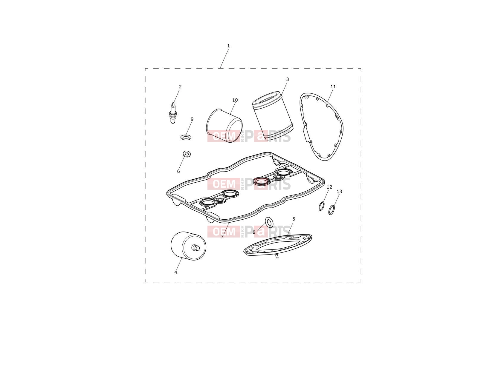 Triumph 2011 THUNDERBIRD STORM Service Kits