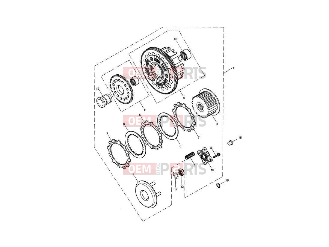 Triumph 2007 SPEEDMASTER EFI Clutch