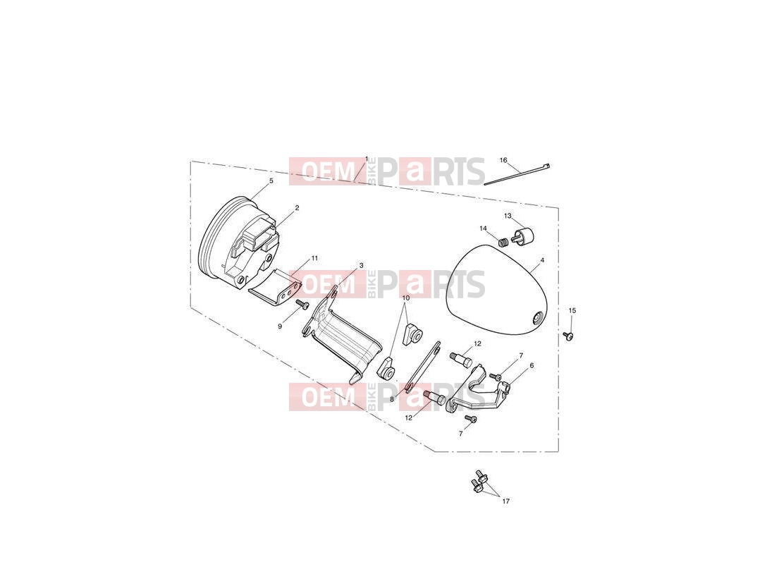 Triumph 2012 SPEEDMASTER EFI Instruments 439976