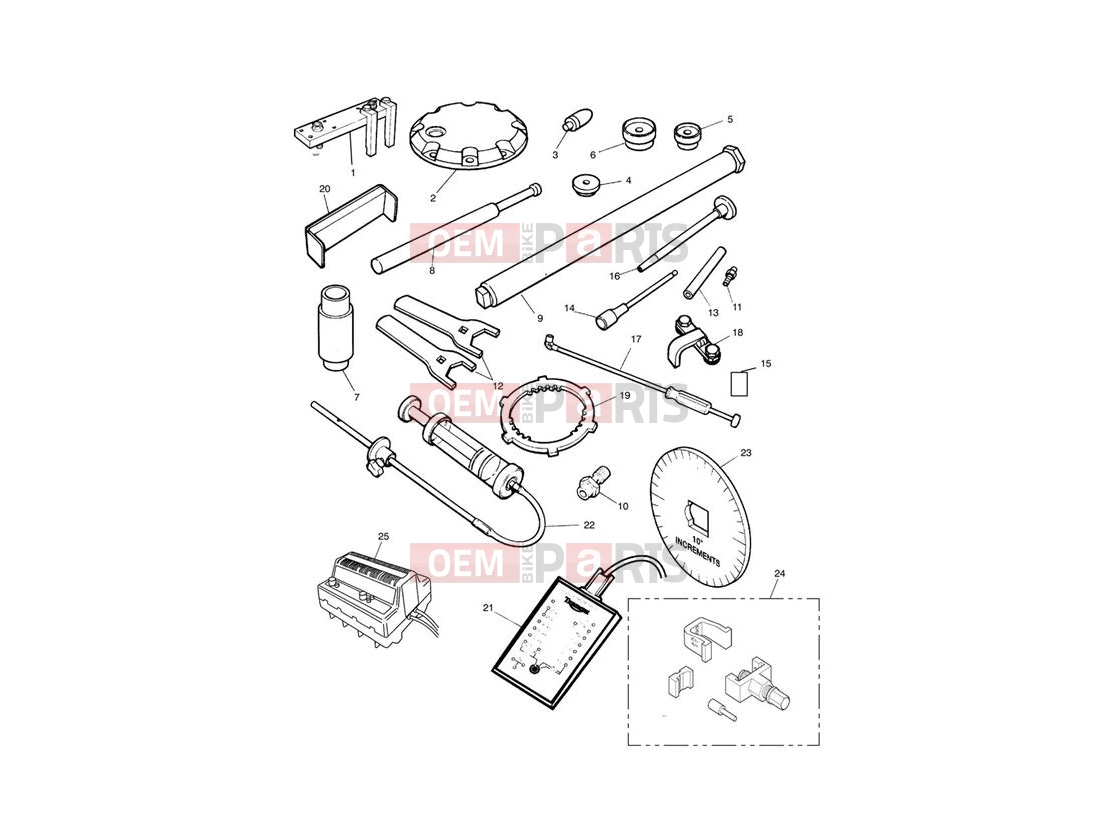 Triumph 2003 TROPHY 29156 > Service Tools