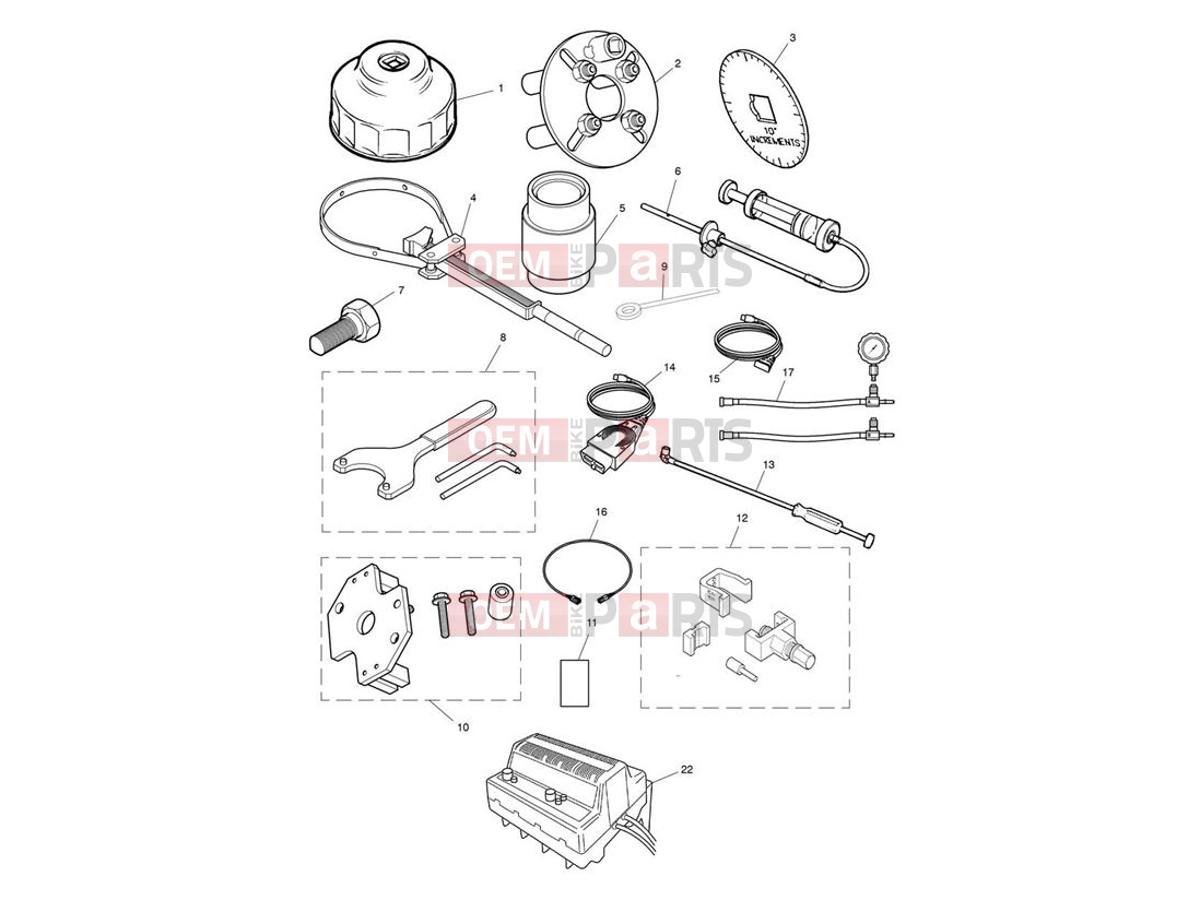 Triumph 2007 SCRAMBLER EFI Service Tools