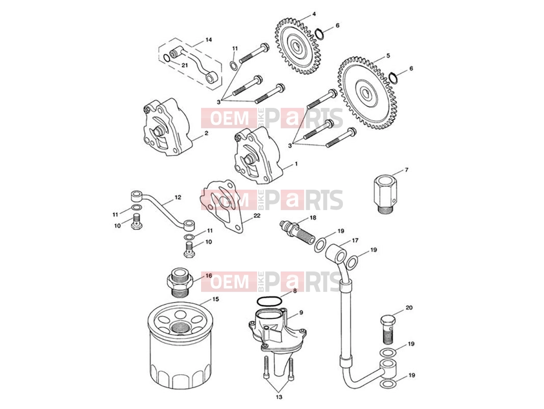 Triumph 2007 SCRAMBLER EFI Lubrication System