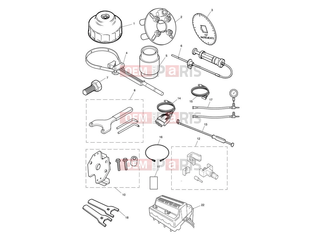 Triumph 2014 AMERICA EFI Service Tools