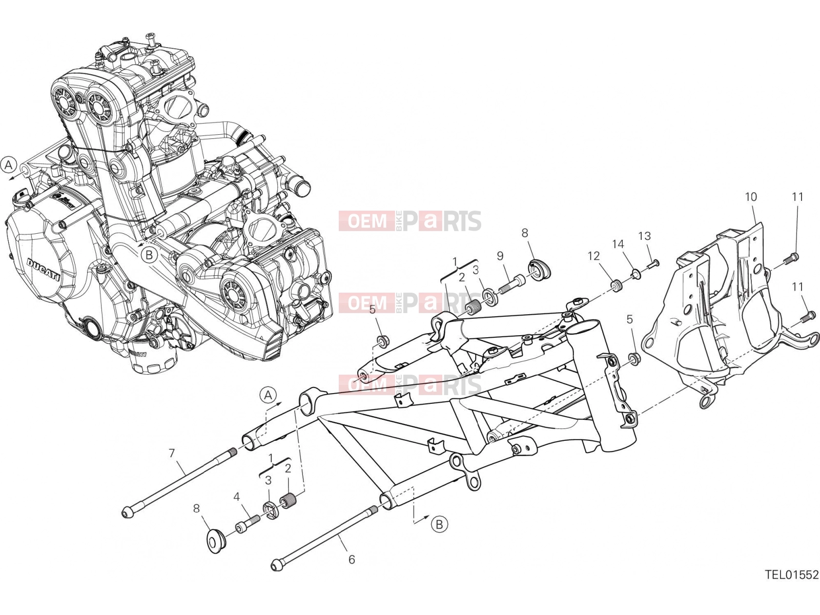 DUCATI 2022 Multistrada V2 FRAME