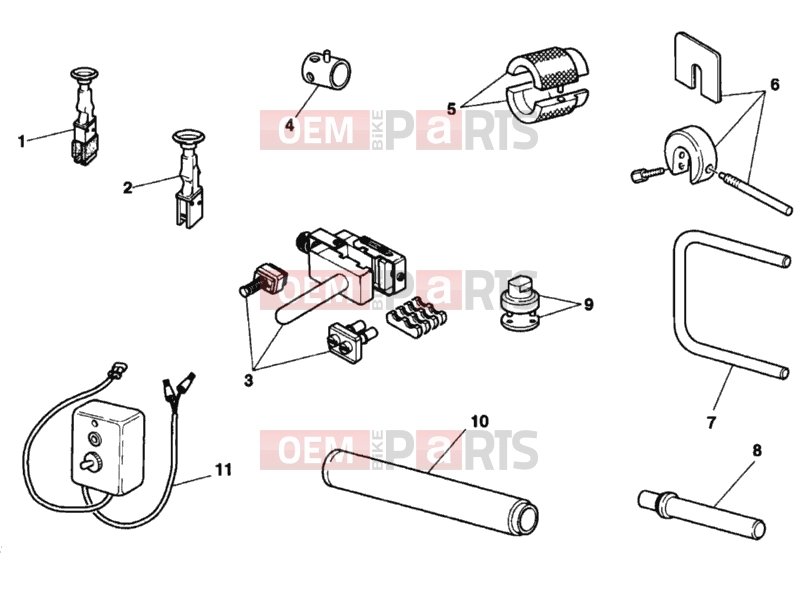 DUCATI 2003 Sporttouring ST2 WORKSHOP SERVICE TOOLS, FRAME » FRAME