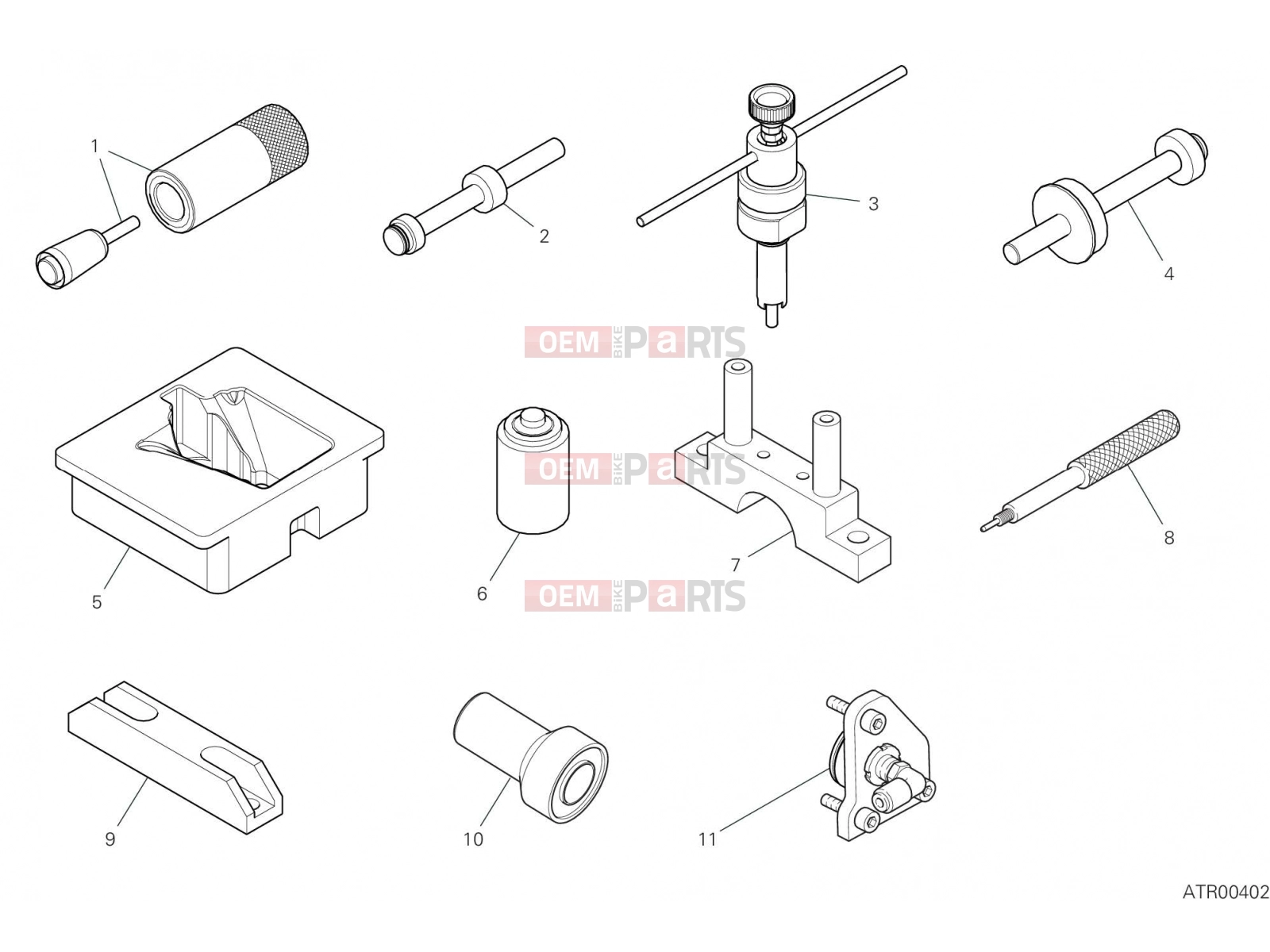 DUCATI 2022 Panigale V4 WORKSHOP SERVICE TOOLS (ENGINE)