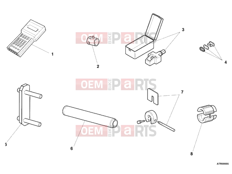 DUCATI 2002 Supersport 750 SS WORKSHOP SERVICE TOOLS, FRAME » FRAME