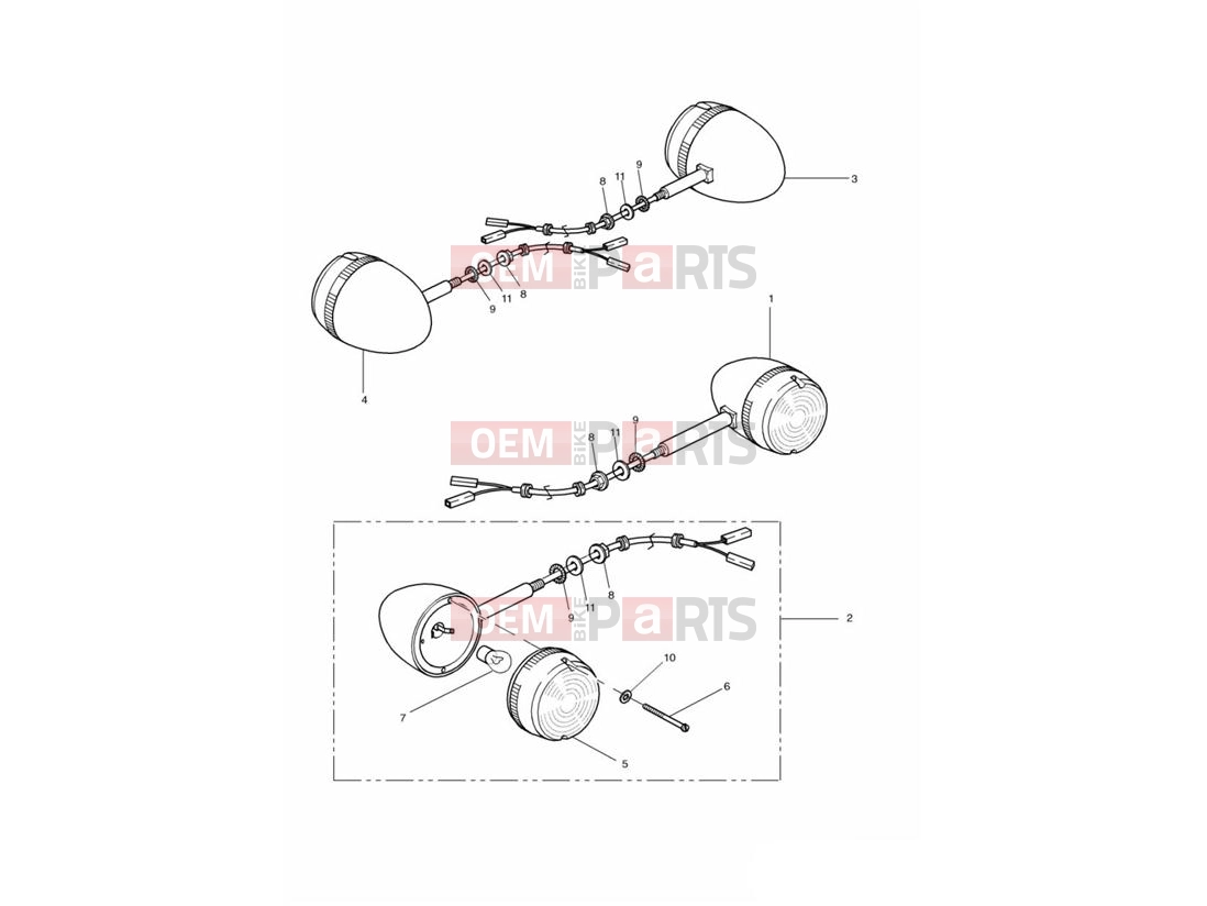 Triumph 1995 THUNDERBIRD Indicators