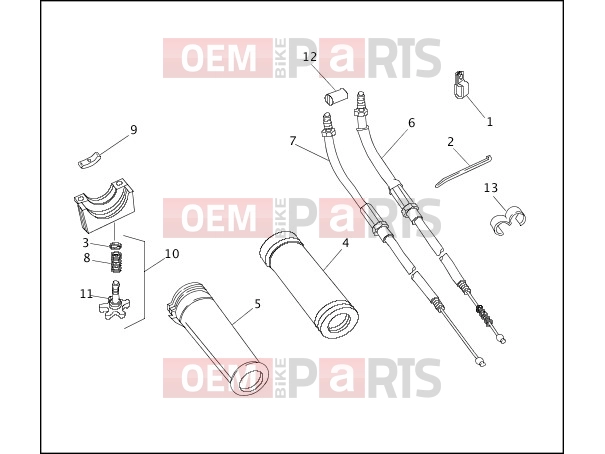 Harley-Davidson 1991 SOFTAIL SOFTAIL CUSTOM  - FXSTC THROTTLE CONTROL
