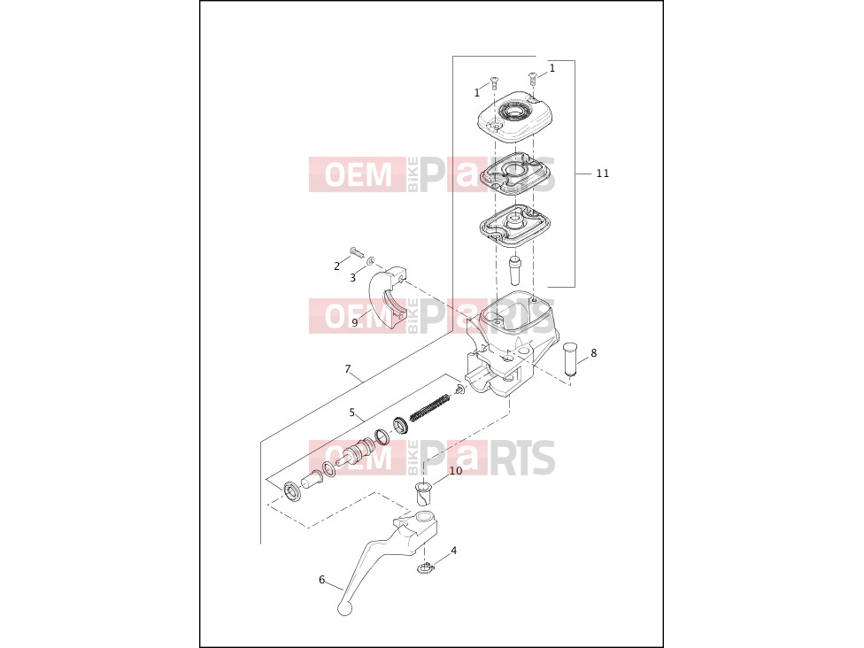Harley-Davidson 2016 DYNA DYNA SWITCHBACK  - FLD 103 BRAKE CONTROL, FRONT