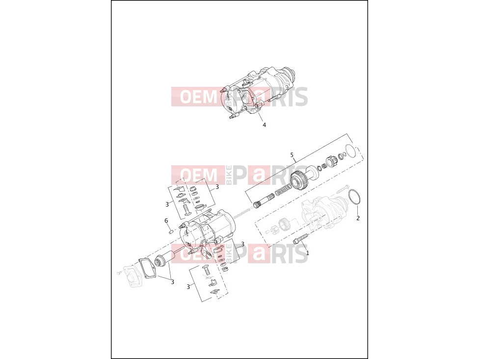 Harley-Davidson 2014 DYNA DYNA SWITCHBACK  - FLD STARTER MOTOR