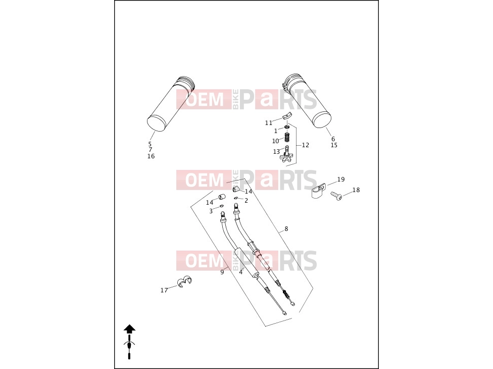 Harley-Davidson 2013 DYNA DYNA SUPER GLIDE CUSTOM  - FXDC THROTTLE CONTROL