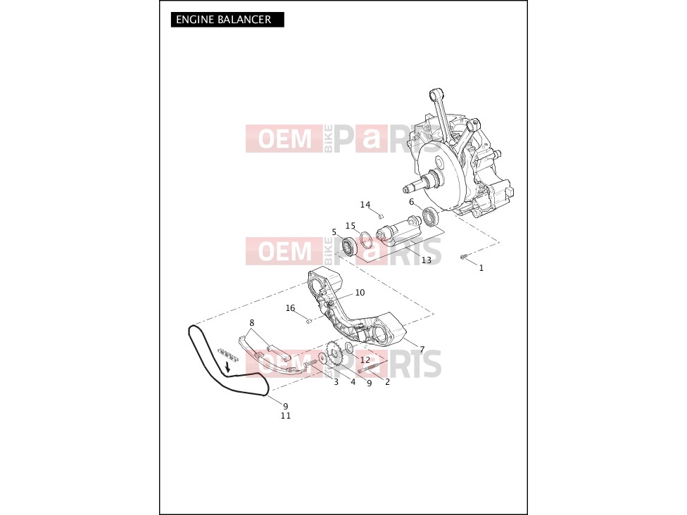 Harley-Davidson 2012 SOFTAIL FAT BOY  - FLSTF 103 ENGINE BALANCER