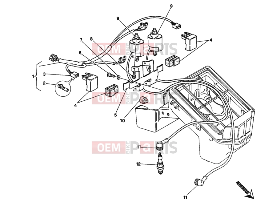 DUCATI 2000 Monster 400 IGNITION COIL » IGNITION SYSTEM