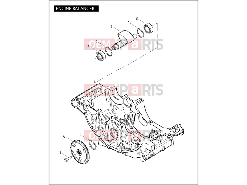 Harley-Davidson 2008 VRSC VRSCD NIGHT ROD  - VRSCD ENGINE BALANCER