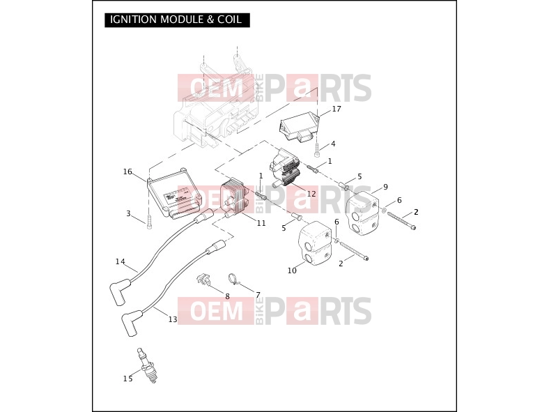 Harley-Davidson 2004 DYNA DYNA WIDE GLIDE  - FXDWGI IGNITION MODULE & COIL