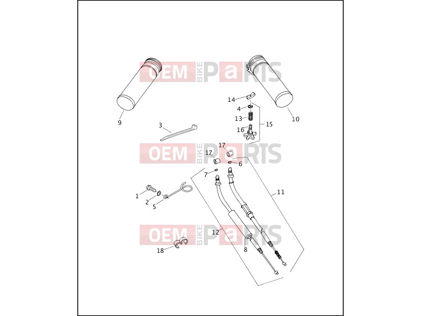 Harley-Davidson 2003 DYNA DYNA SUPER GLIDE  - FXD THROTTLE CONTROL