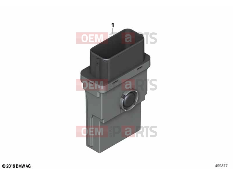 BMW Motorrad BMW 2020 C models C 400 X (0C09, 0C19) 61 | Basic module 