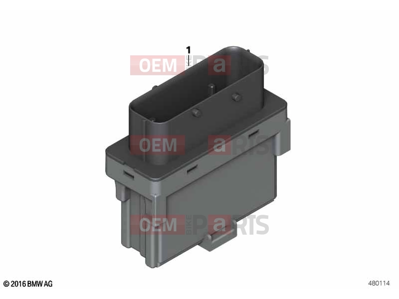 61 | Basic module, satellite | Basic module, satellite - BMW Motorrad C 400 X (0C09, 0C19) 2020