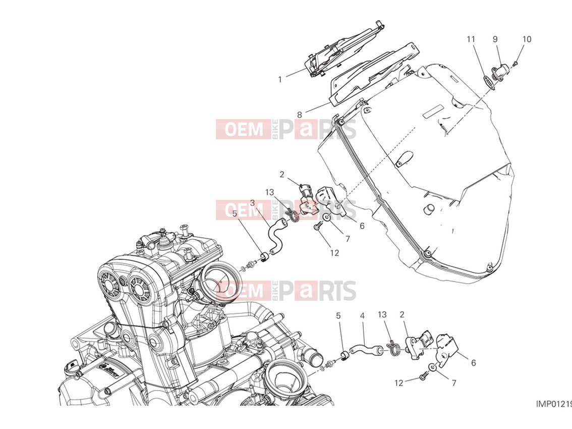 DUCATI 2024 Multistrada V2 S Engine control unit