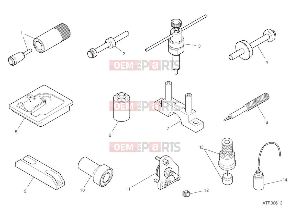 DUCATI 2024 Multistrada V4 S Workshop service tools (engine)
