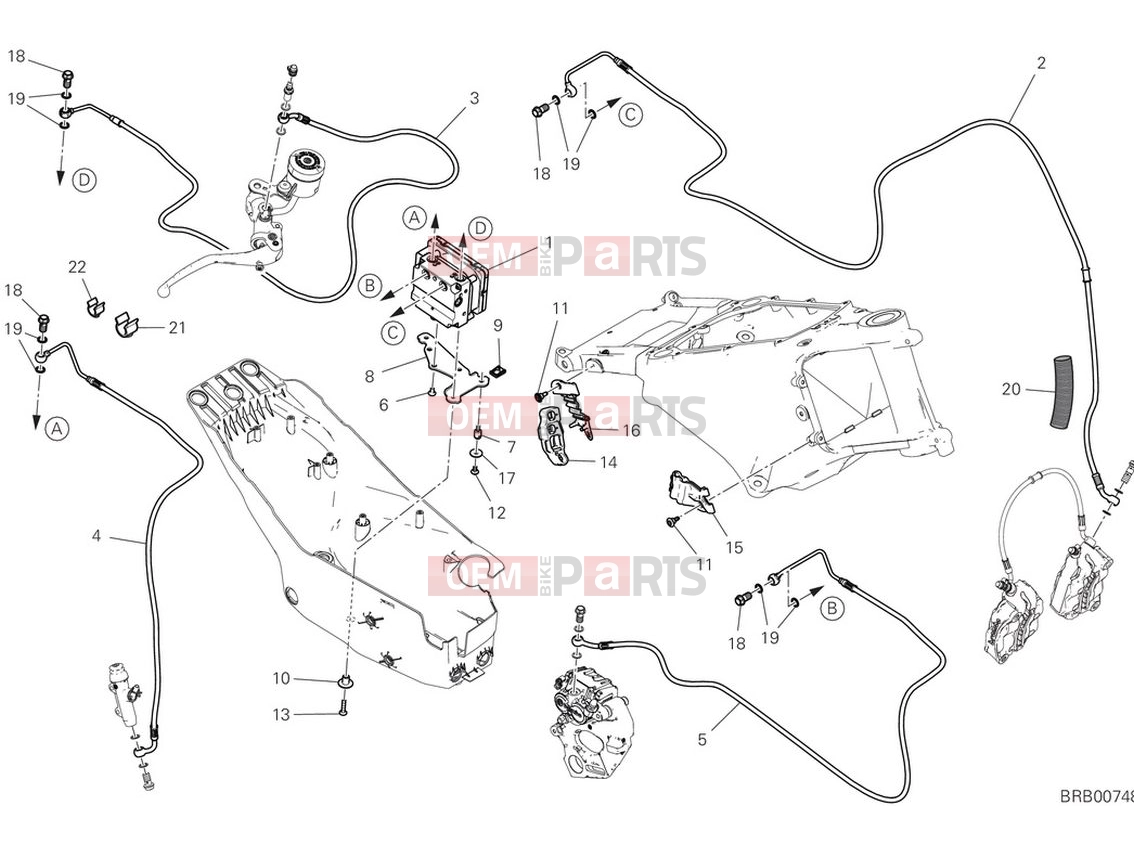 ABS System - Ducati Multistrada V4 S 2022