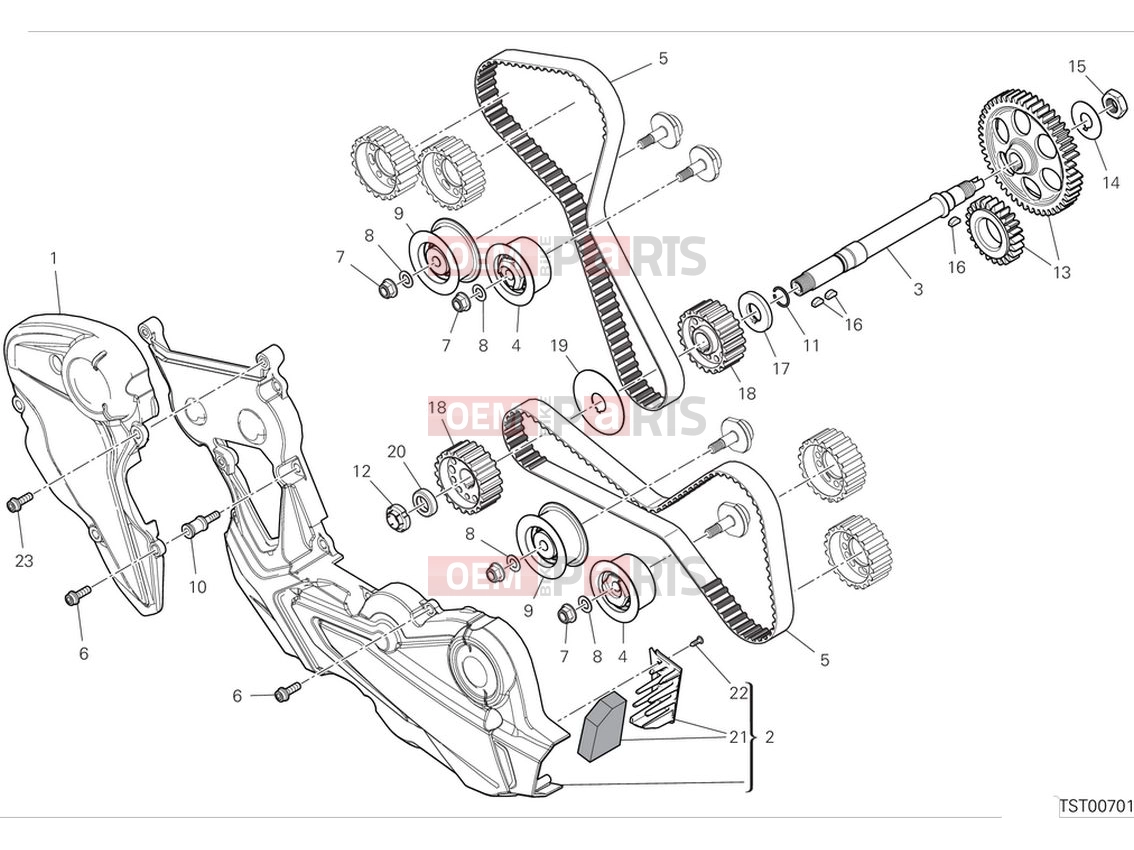 DUCATI 2024 Monster Plus Timing system