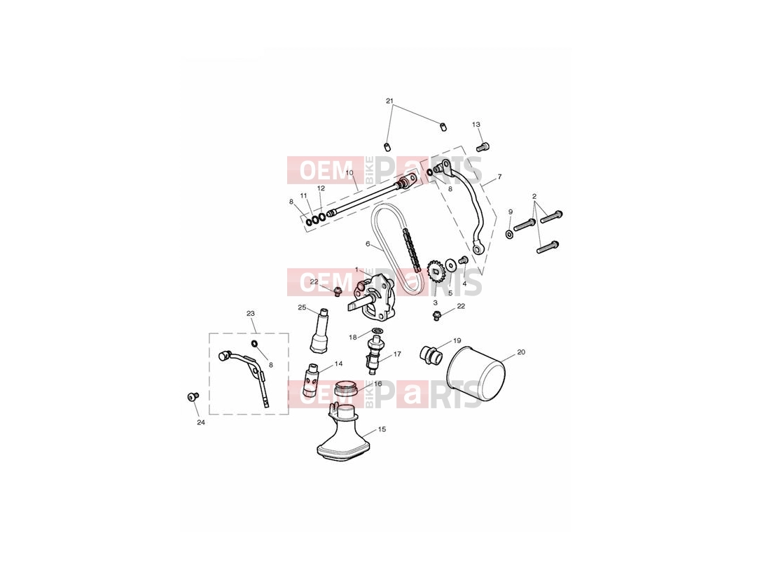 Triumph 2010 THUNDERBIRD Lubrication System