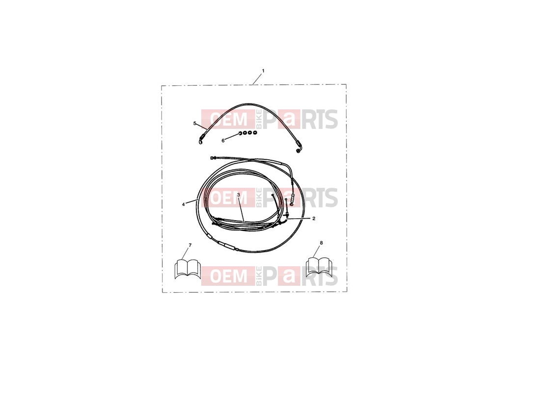 Triumph 2010 THUNDERBIRD Extended Cable Kit, ABS