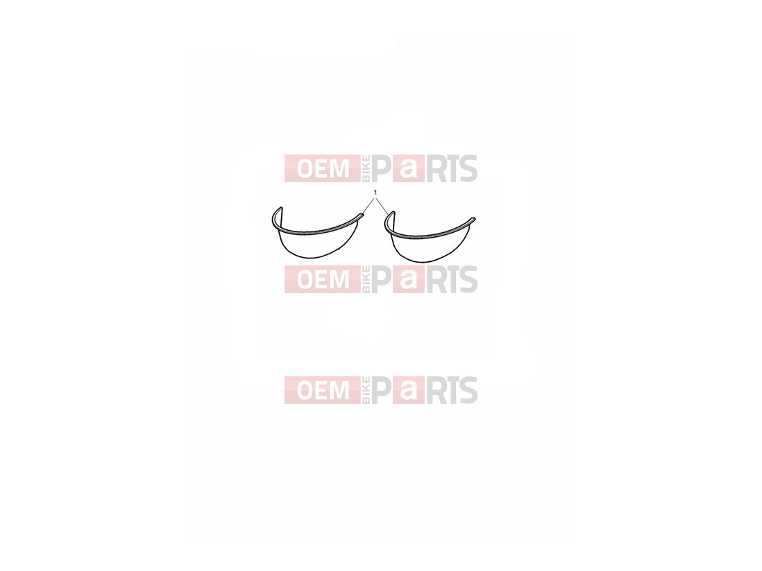 Triumph 2010 THUNDERBIRD Auxiliary Lamp Visor Kit
