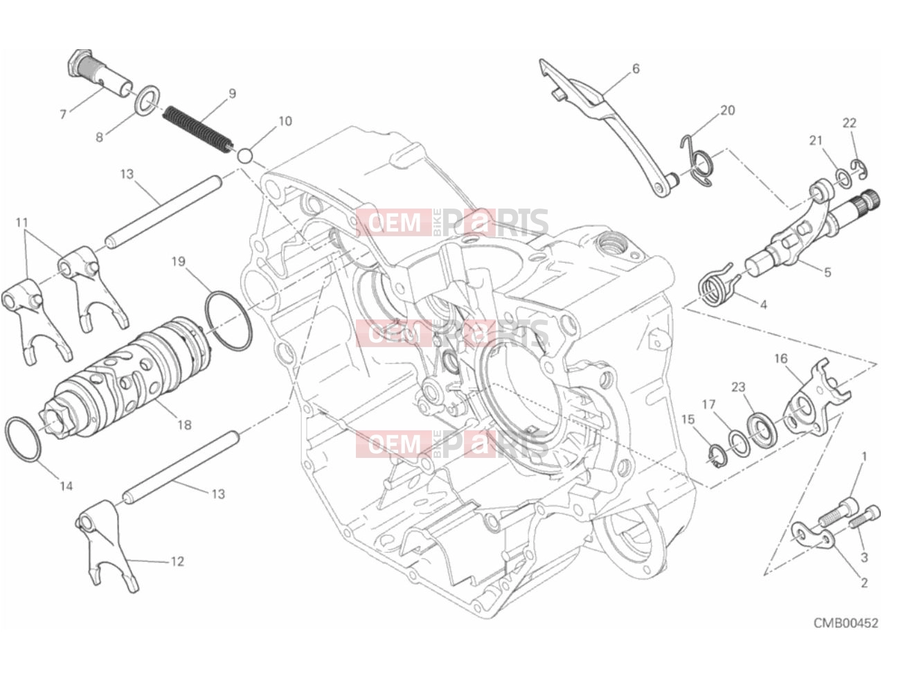 DUCATI 2018 Scrambler Classic SHIFT CAM - FORK