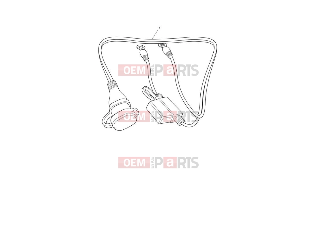 SAE Connector Lead, Optimate 3 - Triumph THUNDERBIRD 2002