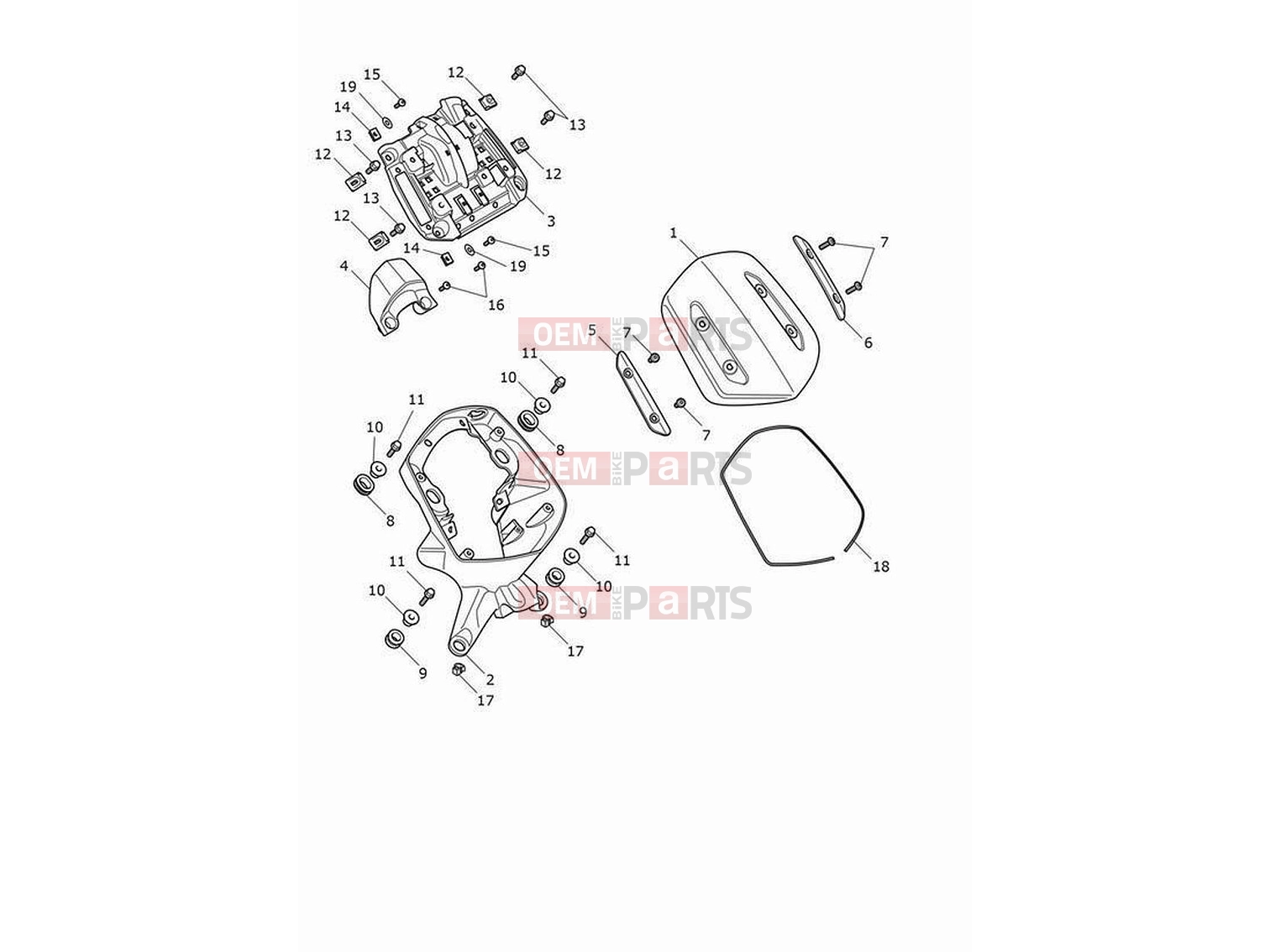 Triumph 2023 Rocket 3 R Flyscreen