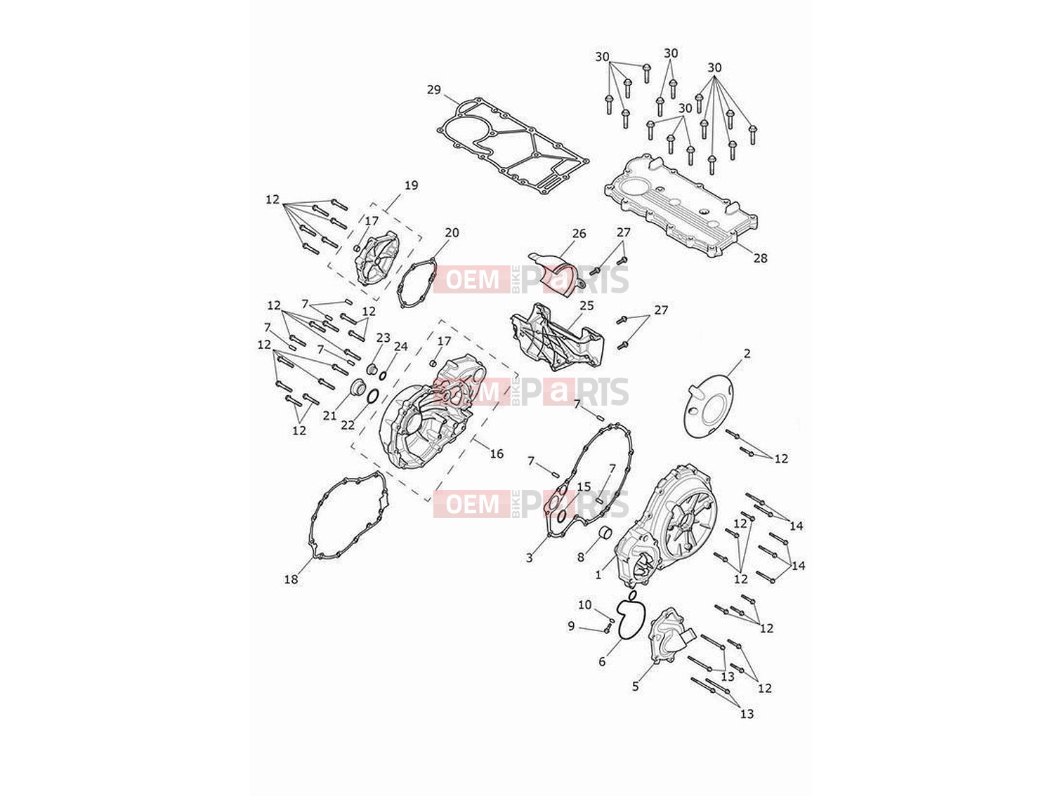 Triumph 2023 Rocket 3 R Engine covers